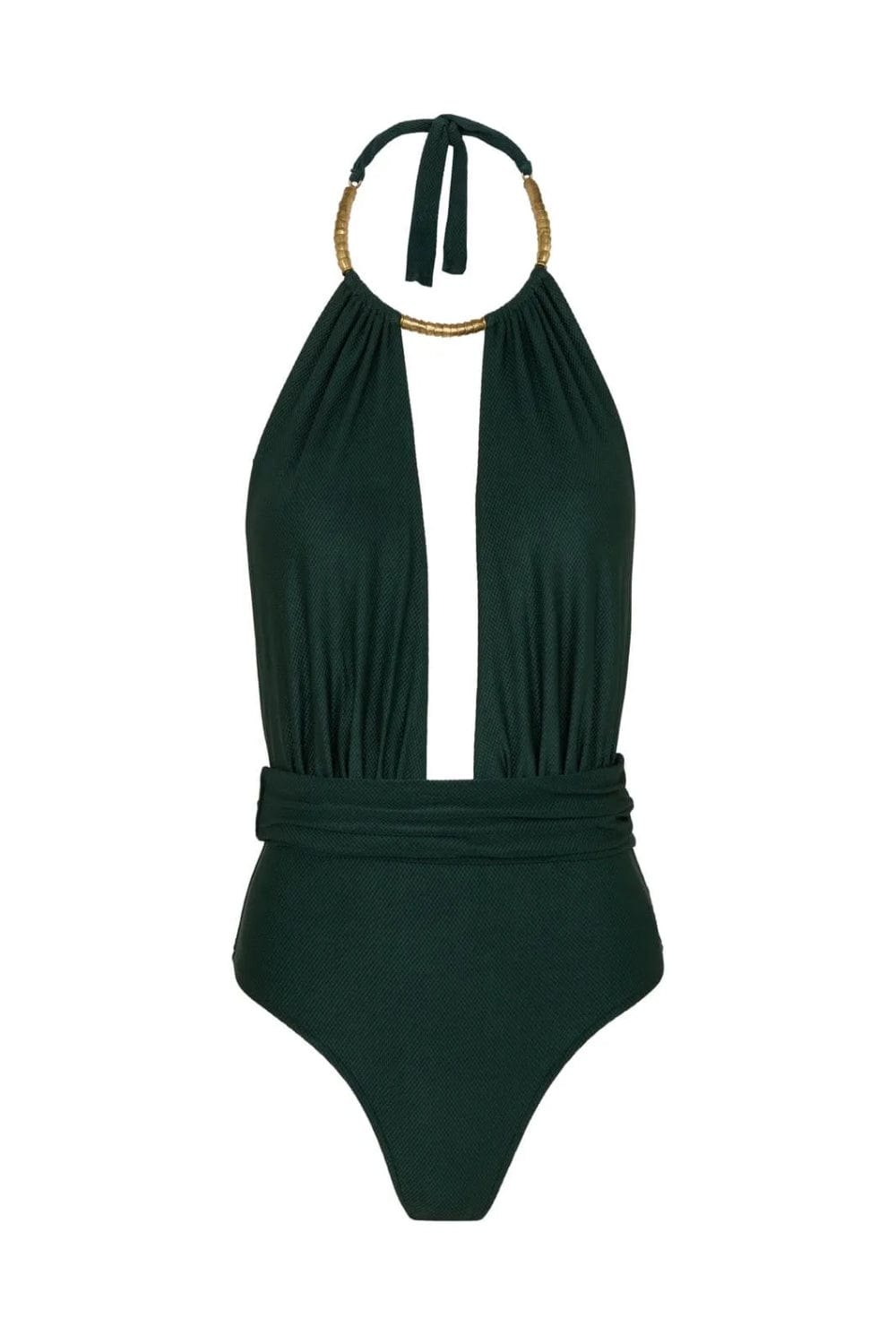 Lenny Niemeyer - Maiô Alto Pala Pine Verde