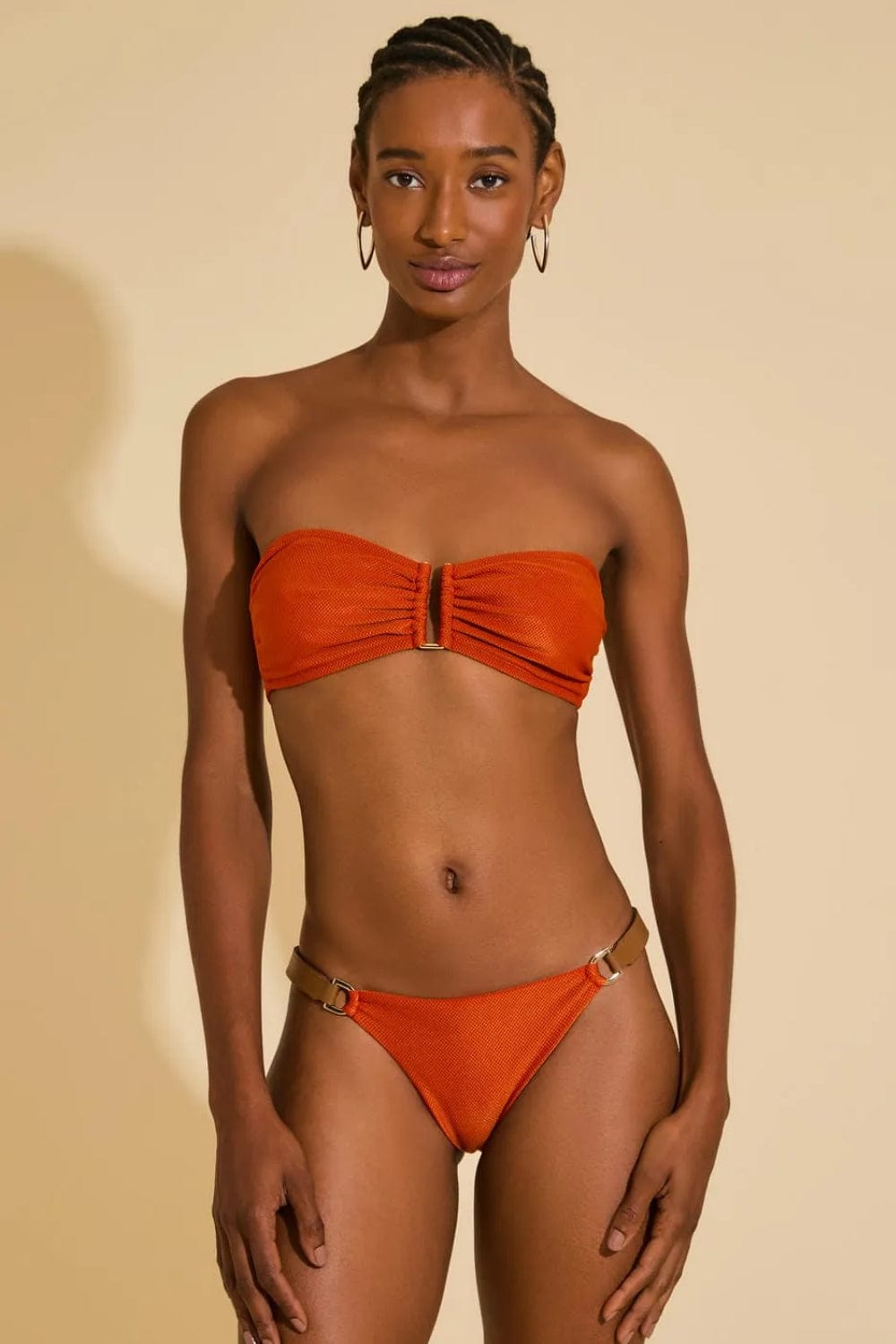Lenny Niemeyer - Sutiã Bandeau Rita Curcuma Terracota