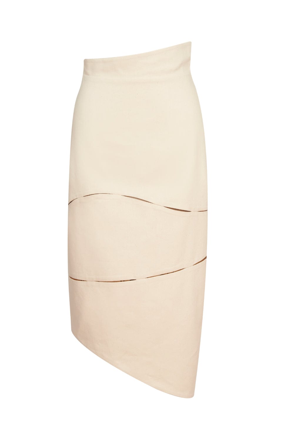 Coven - Saia Midi Sarja Recortes Orgânicos