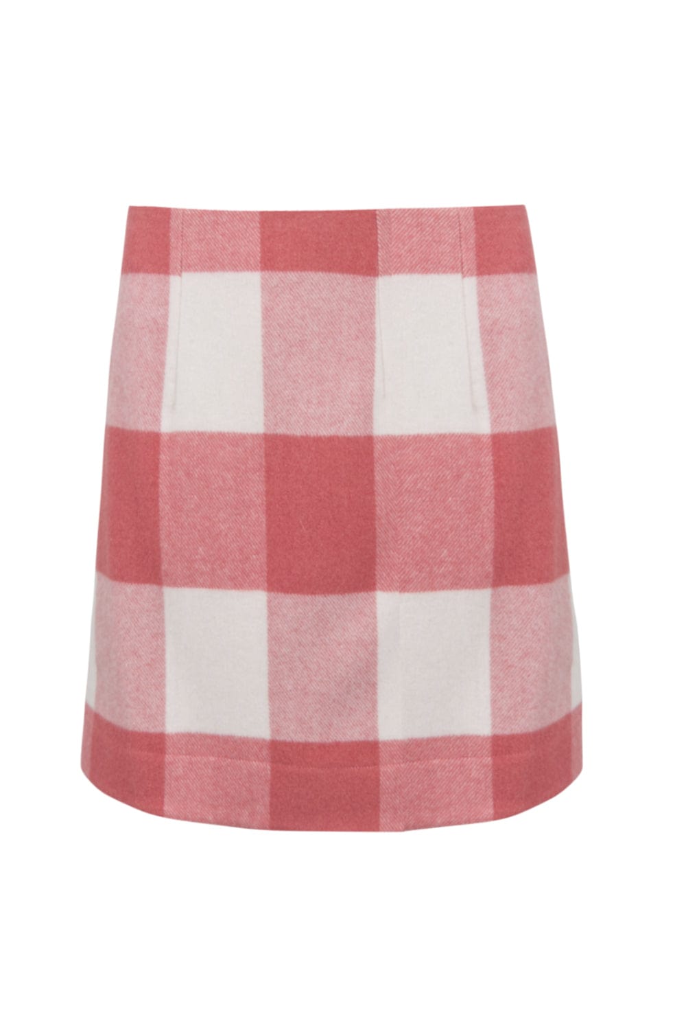 Canal Concept - Saia Curta Xadrez Lã