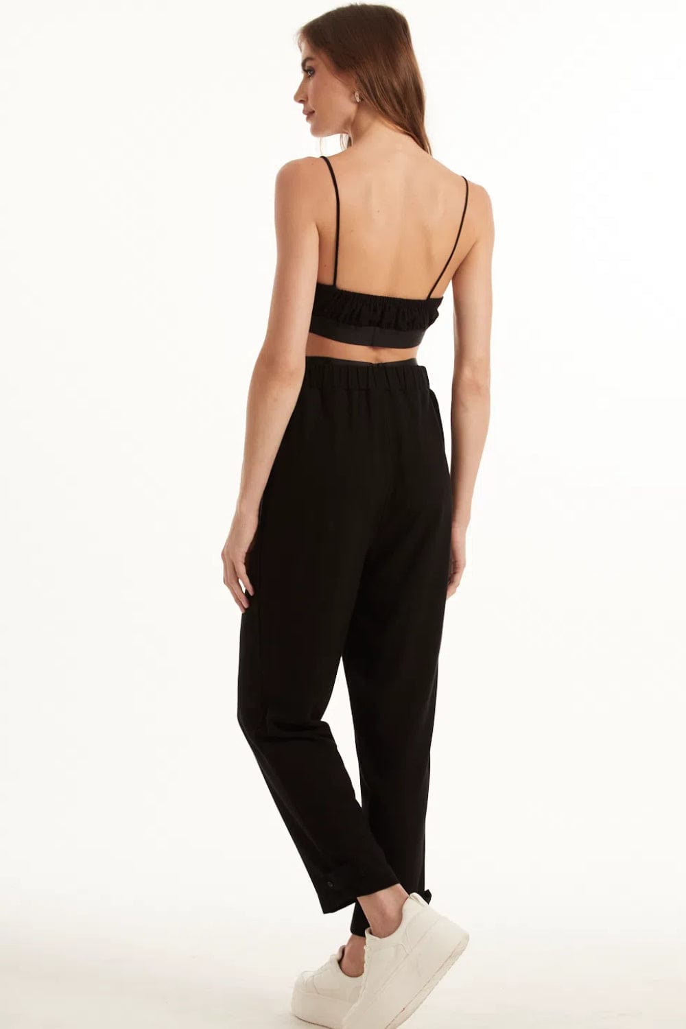 Canal - Calça Jogger Crepe Elástico