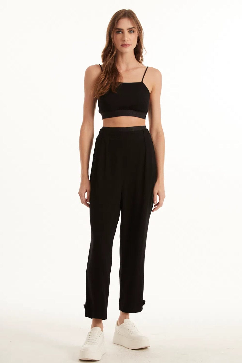 Canal - Calça Jogger Crepe Elástico