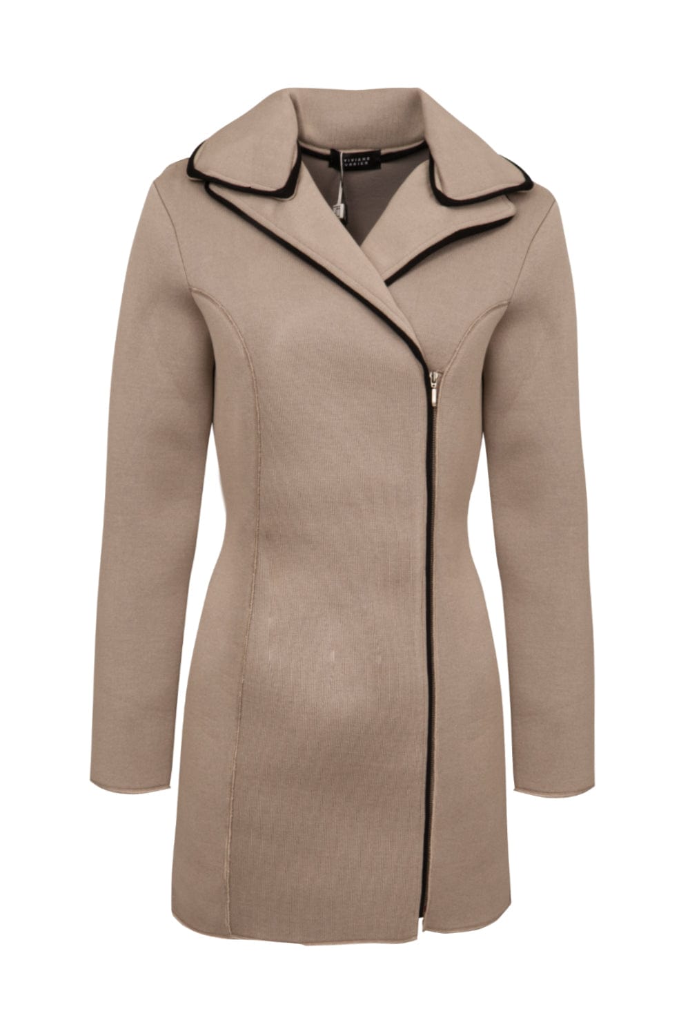 Viviane Furrier - Sobretudo 7/8 Dublado com Vivos Bege