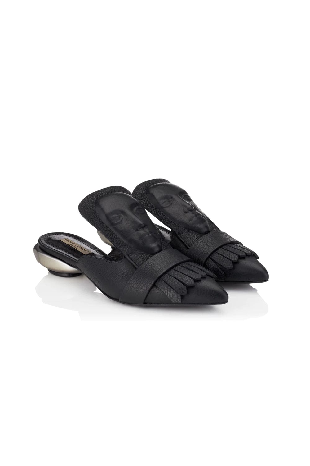 Ganor Dominic - Mule Couro Marcel Preto