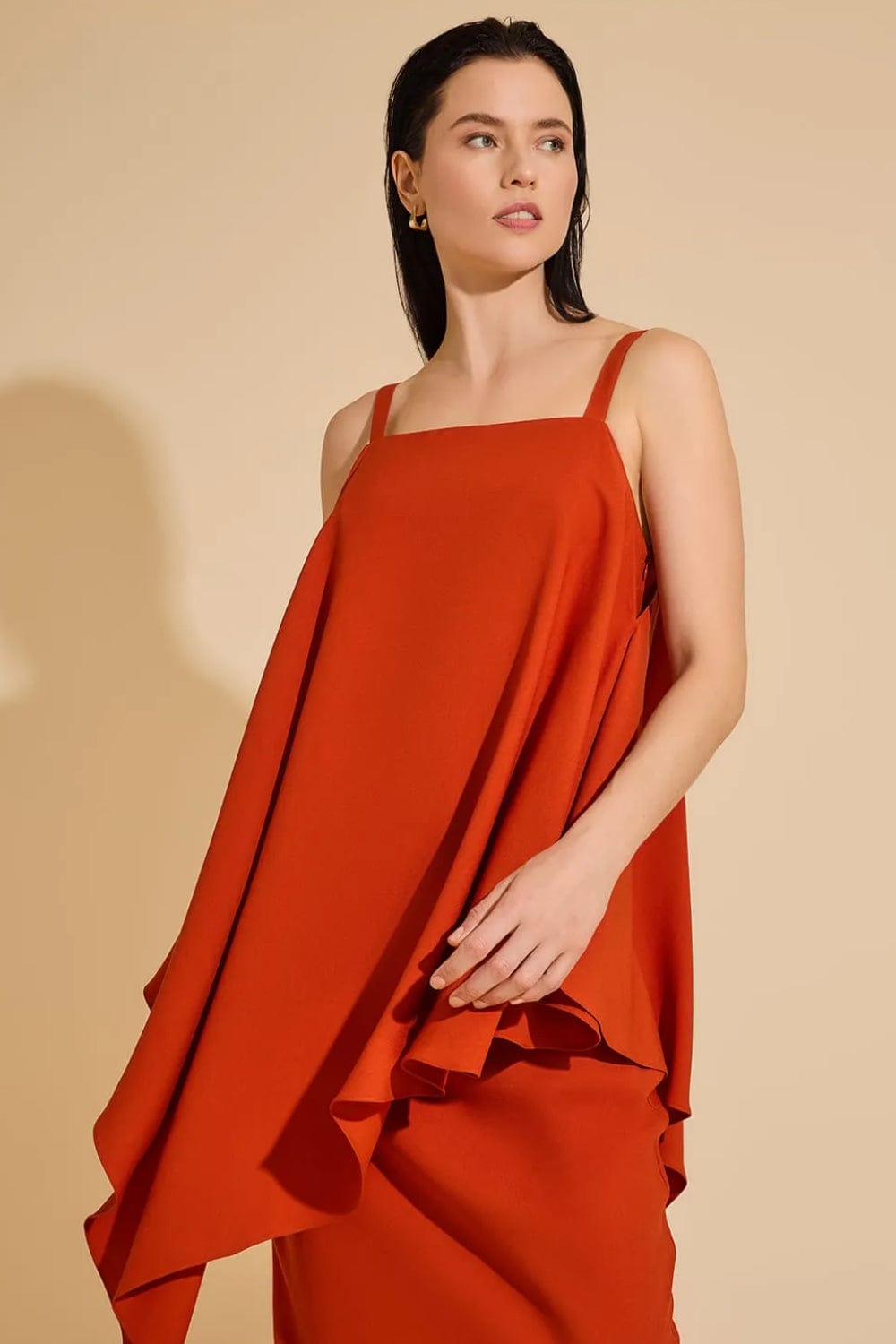 Lenny Niemeyer - Vestido Midi Camadas Sobreposta Curcuma