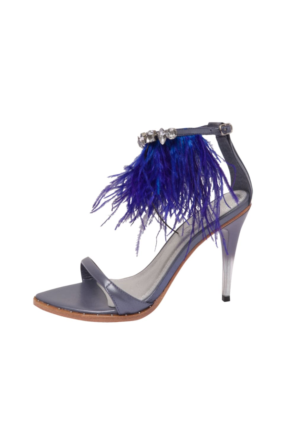 Le Borô - Sandália Allegra Cristais Azul Carbono