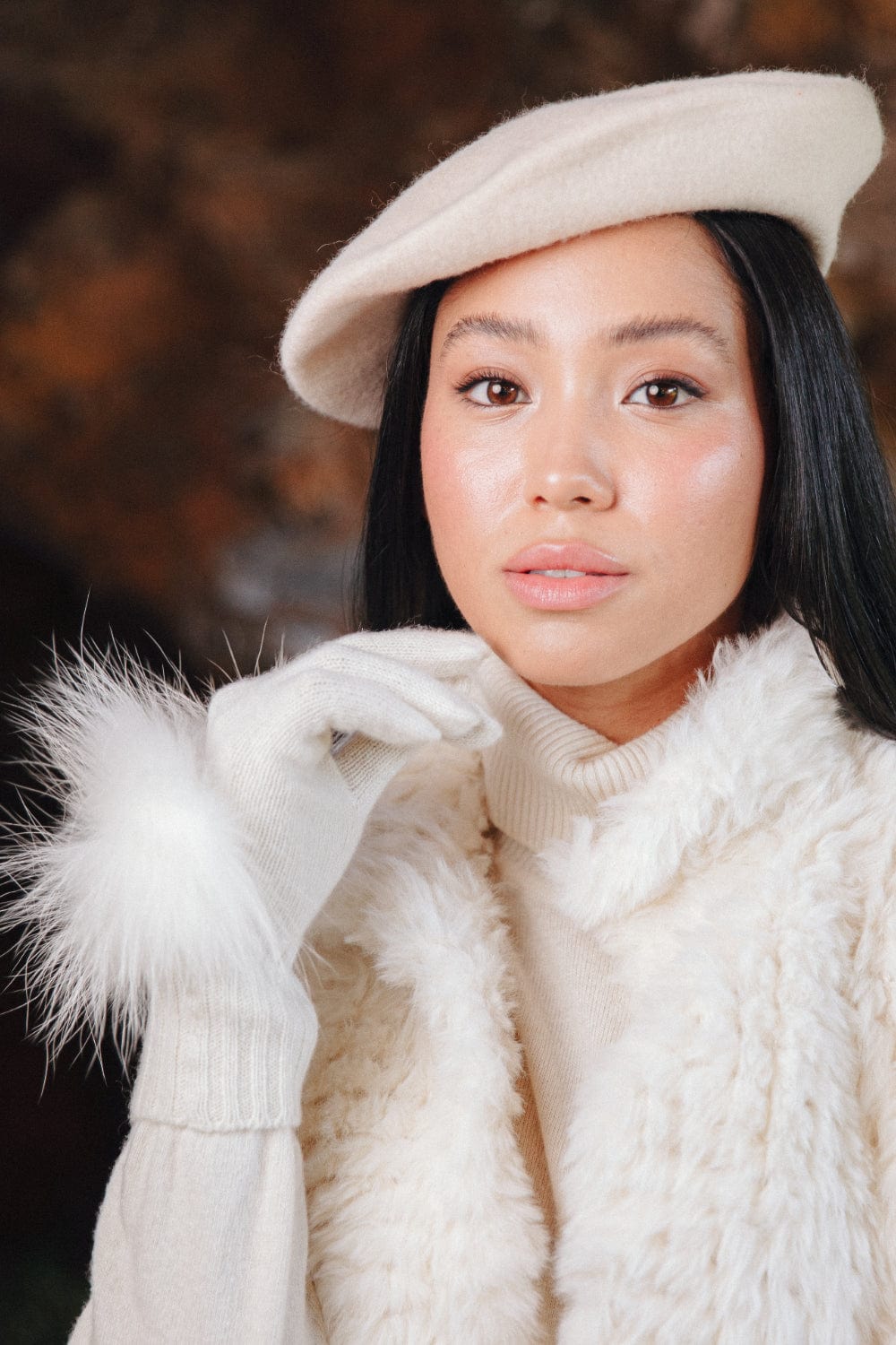 Boina de Lã Off White