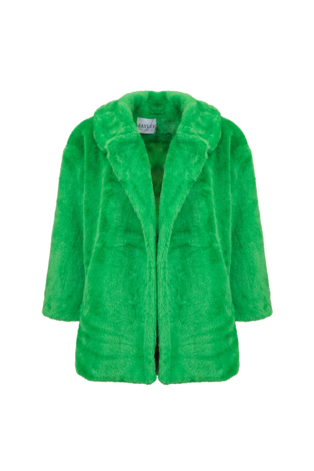 Jayley - Casaco Pêlo Sintético Duchess Verde