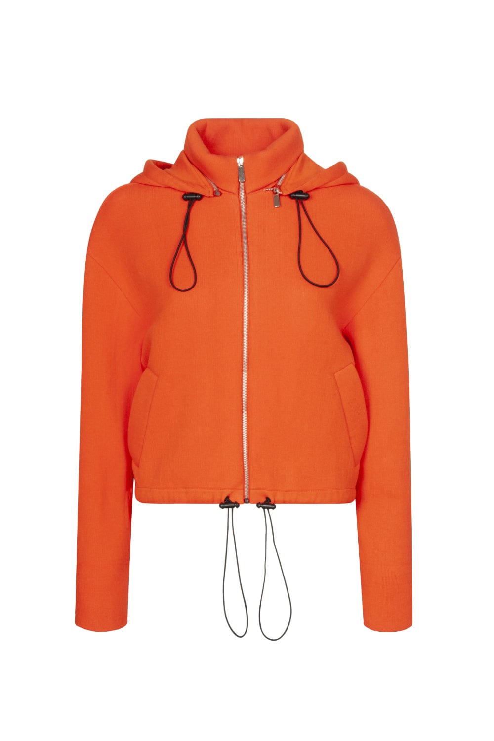 Coven - Casaco Tricot Neoprene com Capuz Laranja