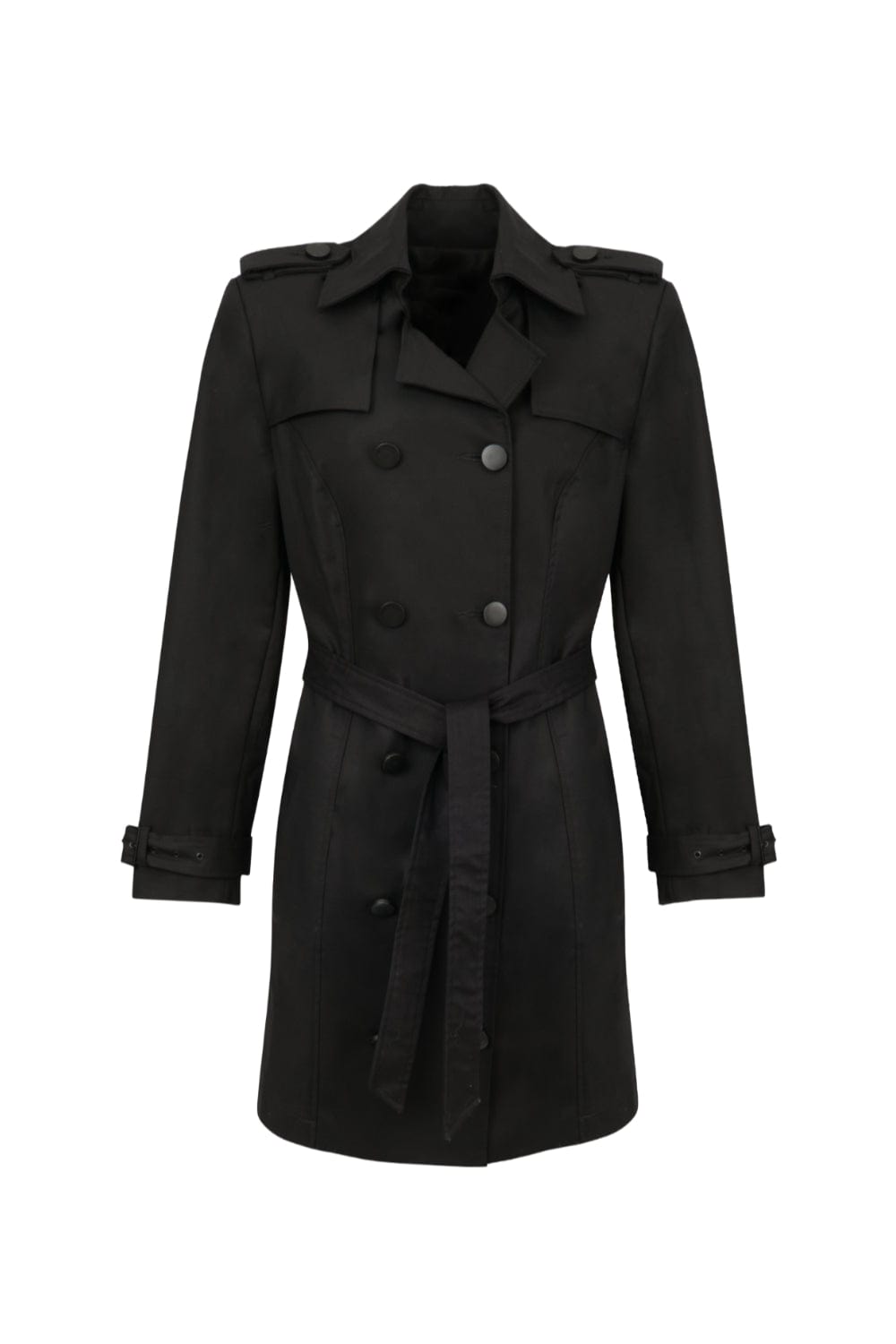 Canal Concept - Trench Coat Double Preto