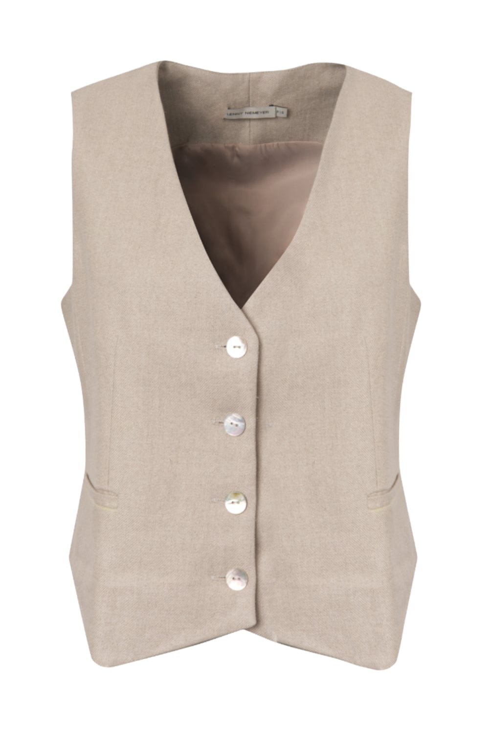 Lenny Niemeyer - Colete Alfaiataria Natural