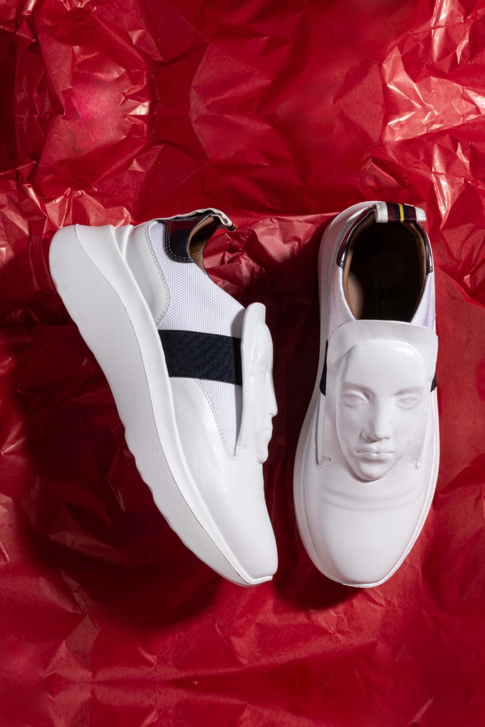 Ganor Dominic - Tênis Couro Marcus Branco