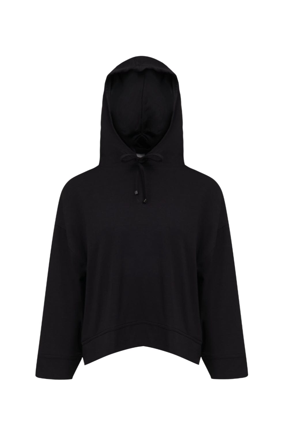 Lenny Niemeyer - Blusa Manga Longa Capuz Moletinho Preto