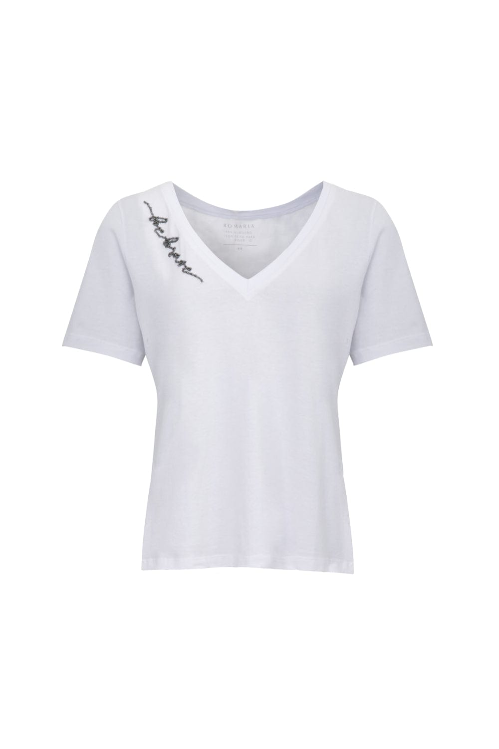 Romaria - Blusa Manga Curta Bordada