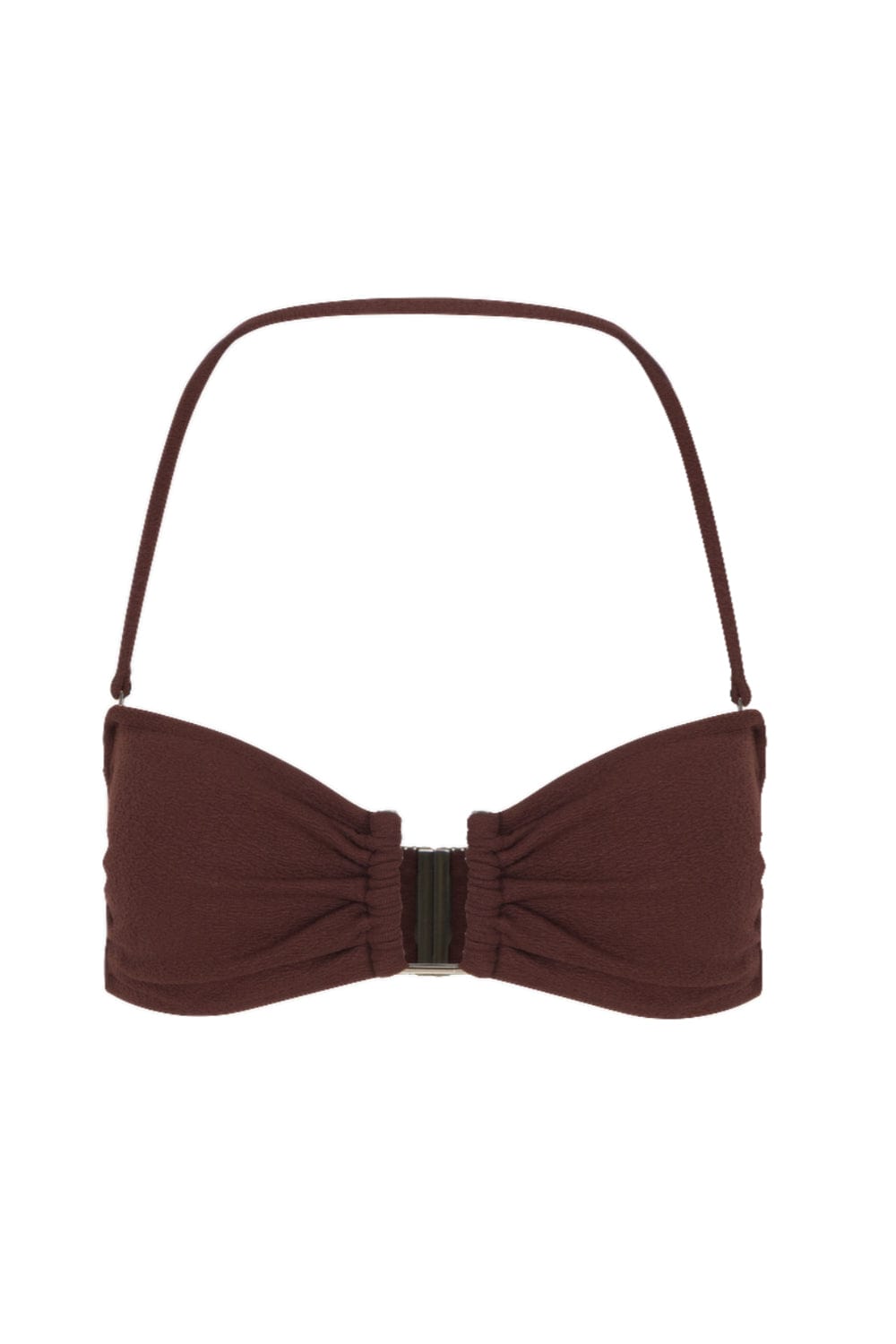 Lenny Niemeyer - Sutiã Bandeau Rita Marrom Café