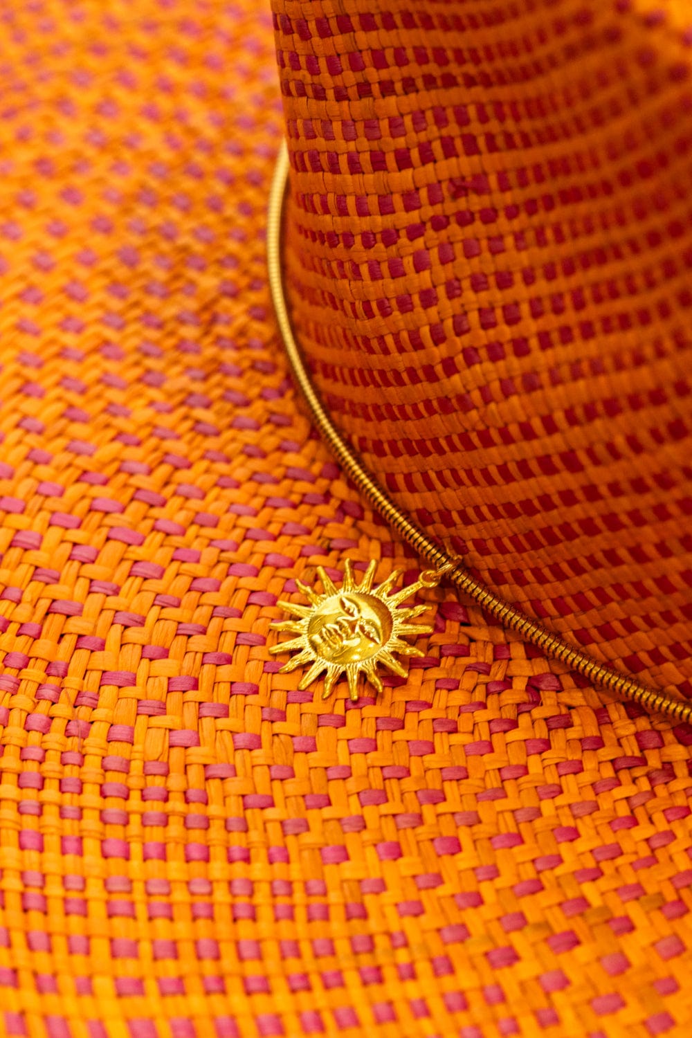 Van Palma - Chapéu de Palha Millie JR Laranja