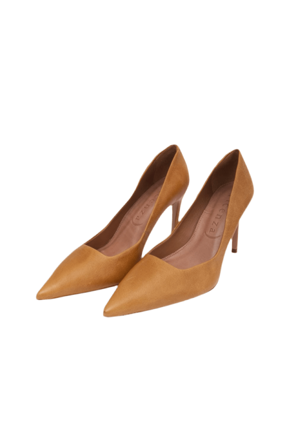 Vicenza - Scarpin Classico Vitória Couro Caramelo
