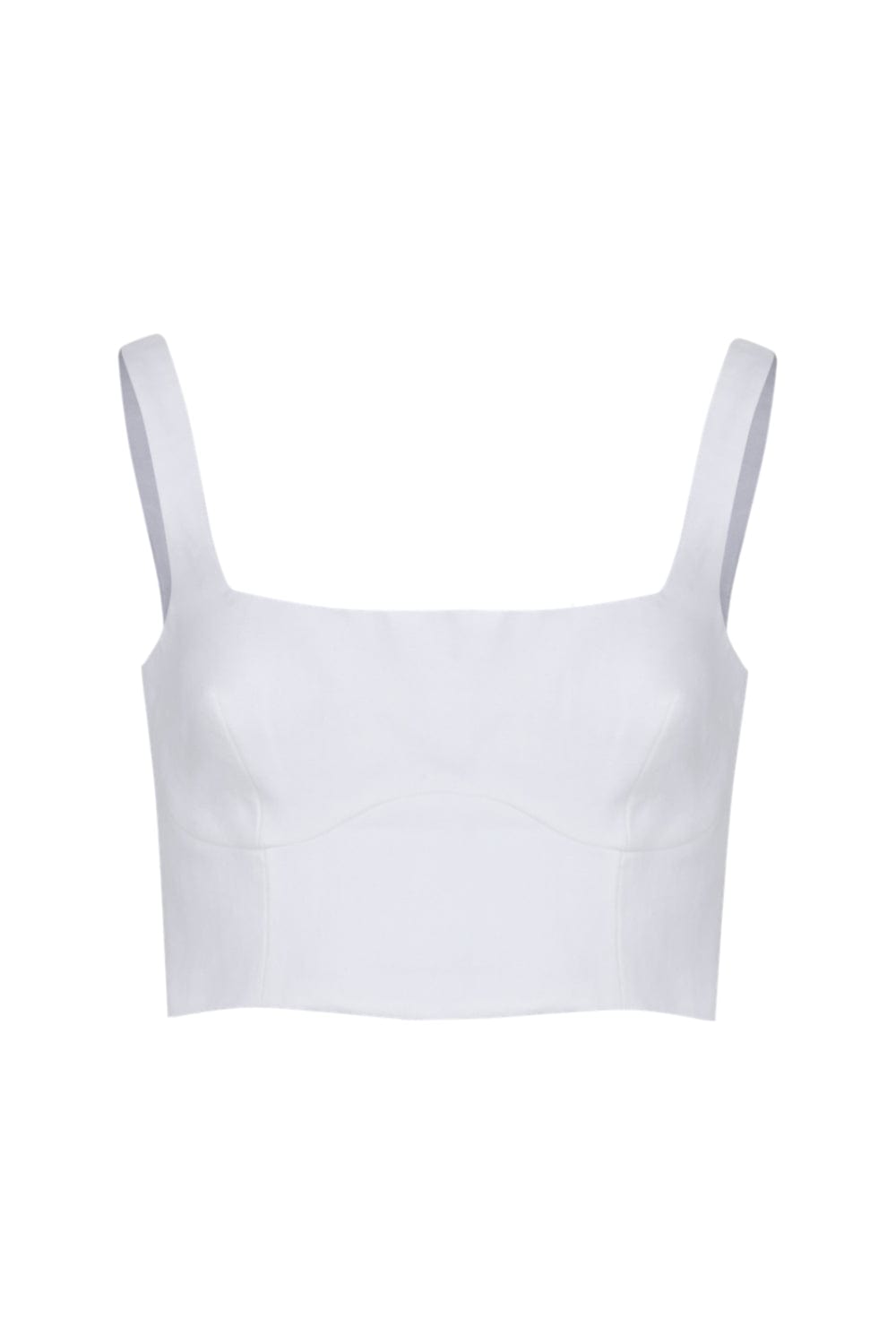 Lenny Niemeyer - Top Alfaiataria Linho Branco