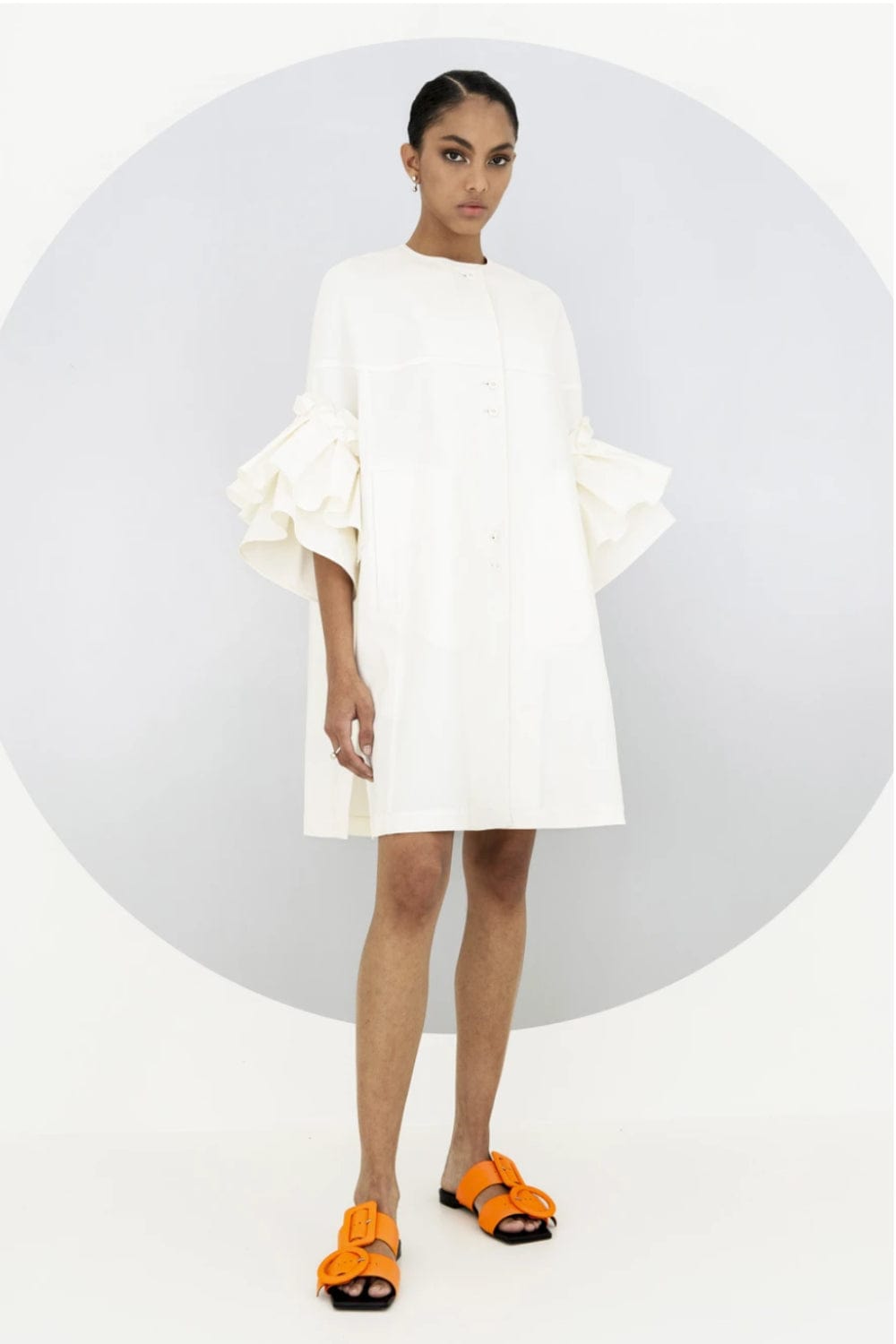 Glória Coelho - Cardigan Sarja Isabella Fiorentino Off White