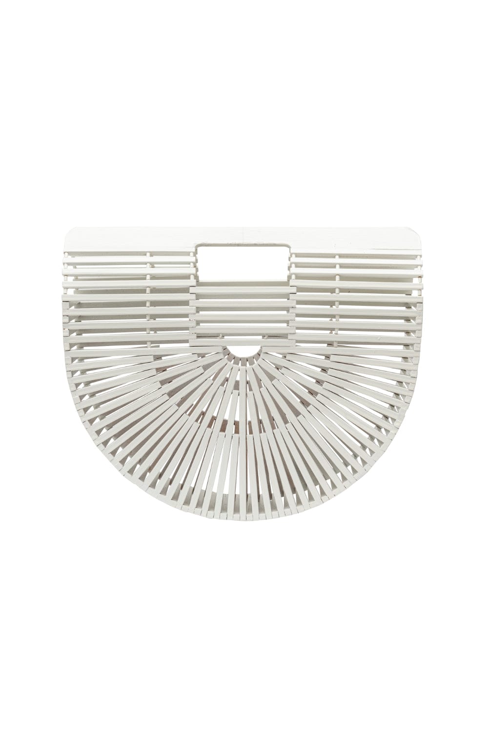 Bolsa Clutch Bambu Valentina Off White