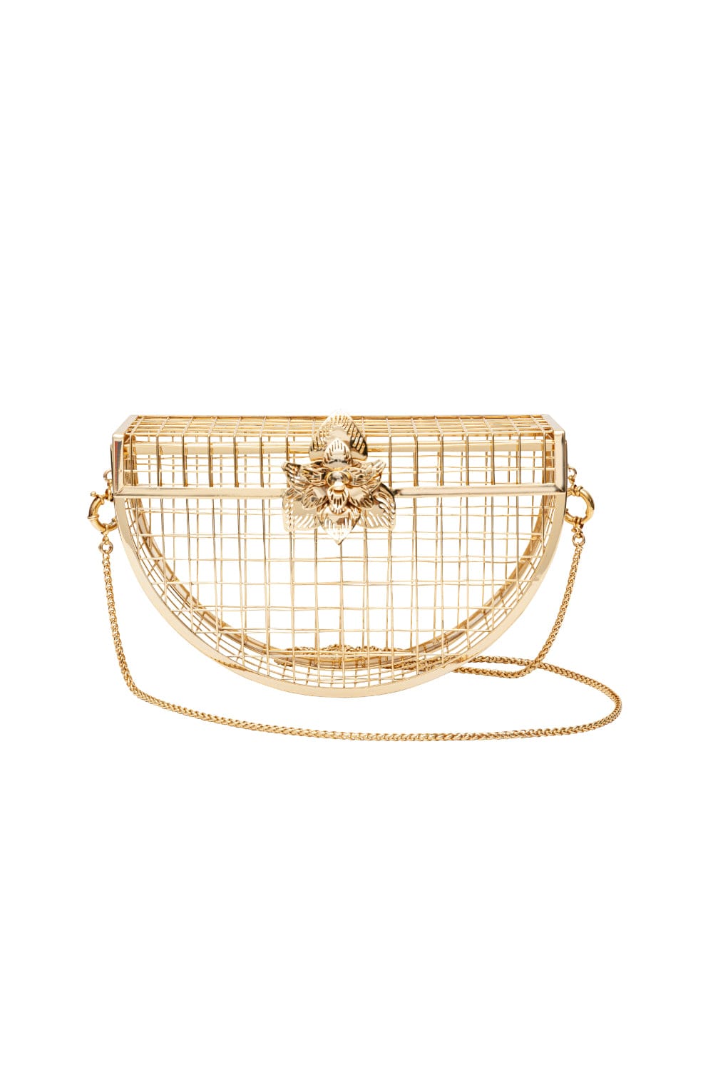 Anna Prata - Bolsa Metal Tira Colo com Alça Removível