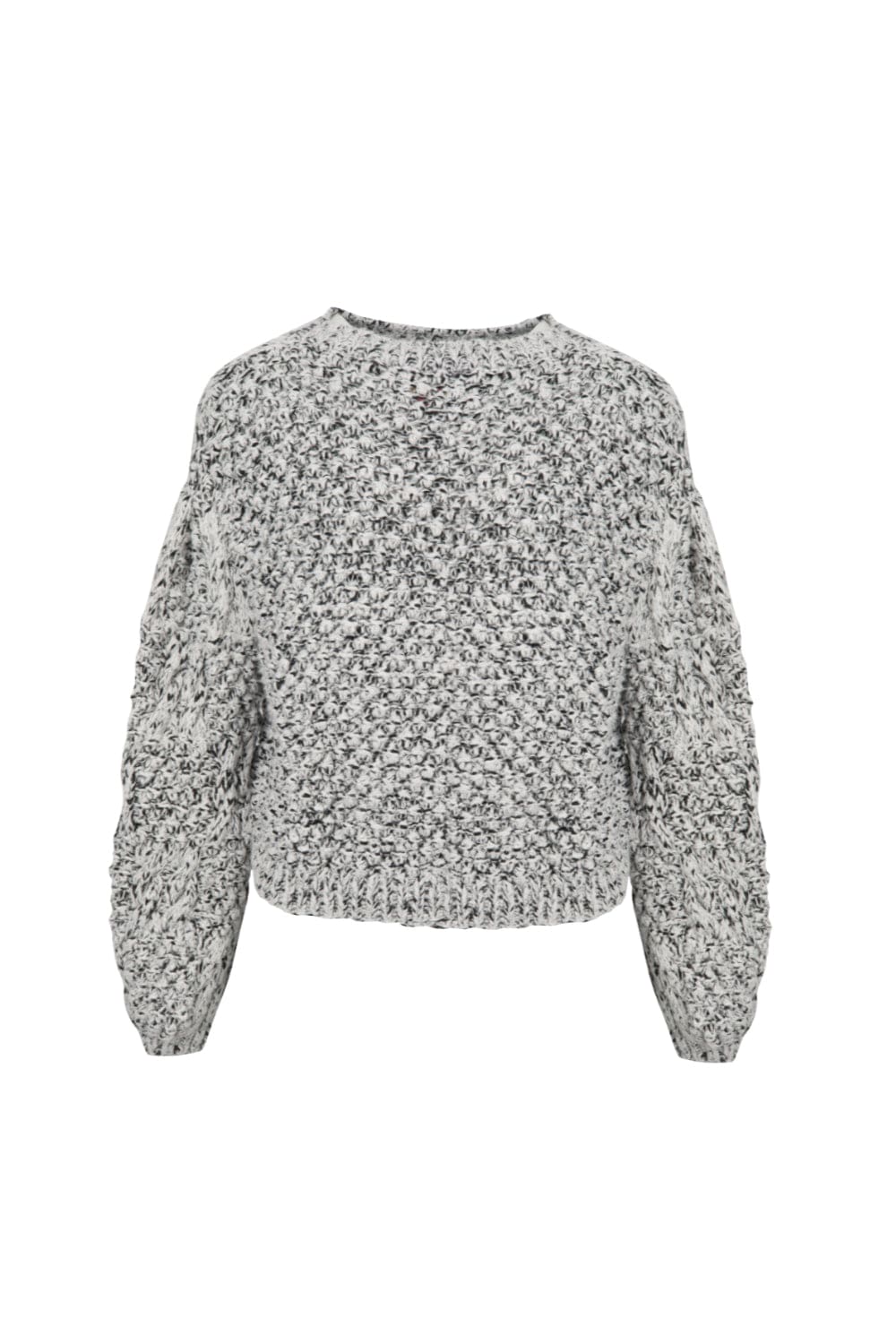 Caché - Blusa Manga Longa Luciana Tricot Fechado Preto