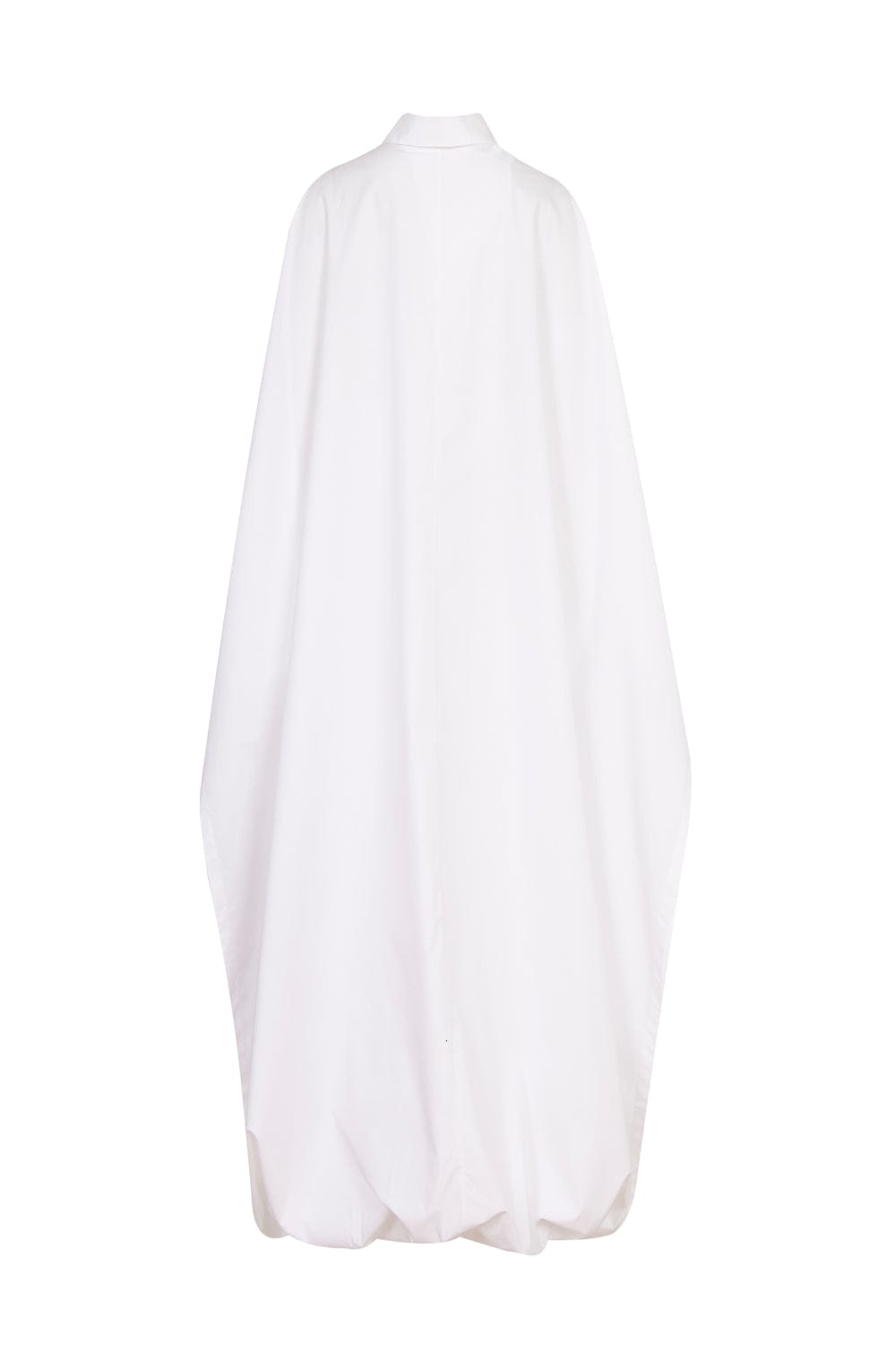 Coven - Vestido Chemisier Longo Ice Algodão Curvas Off White