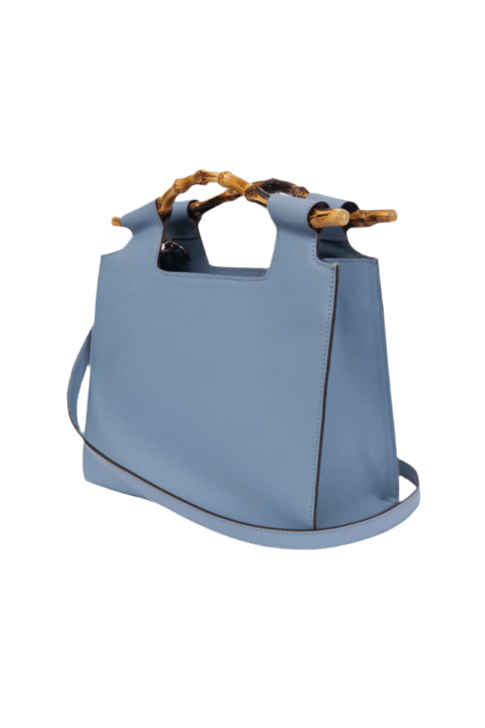 Glorinha Paranaguá - Bolsa Cartagena P Couro Azul Claro