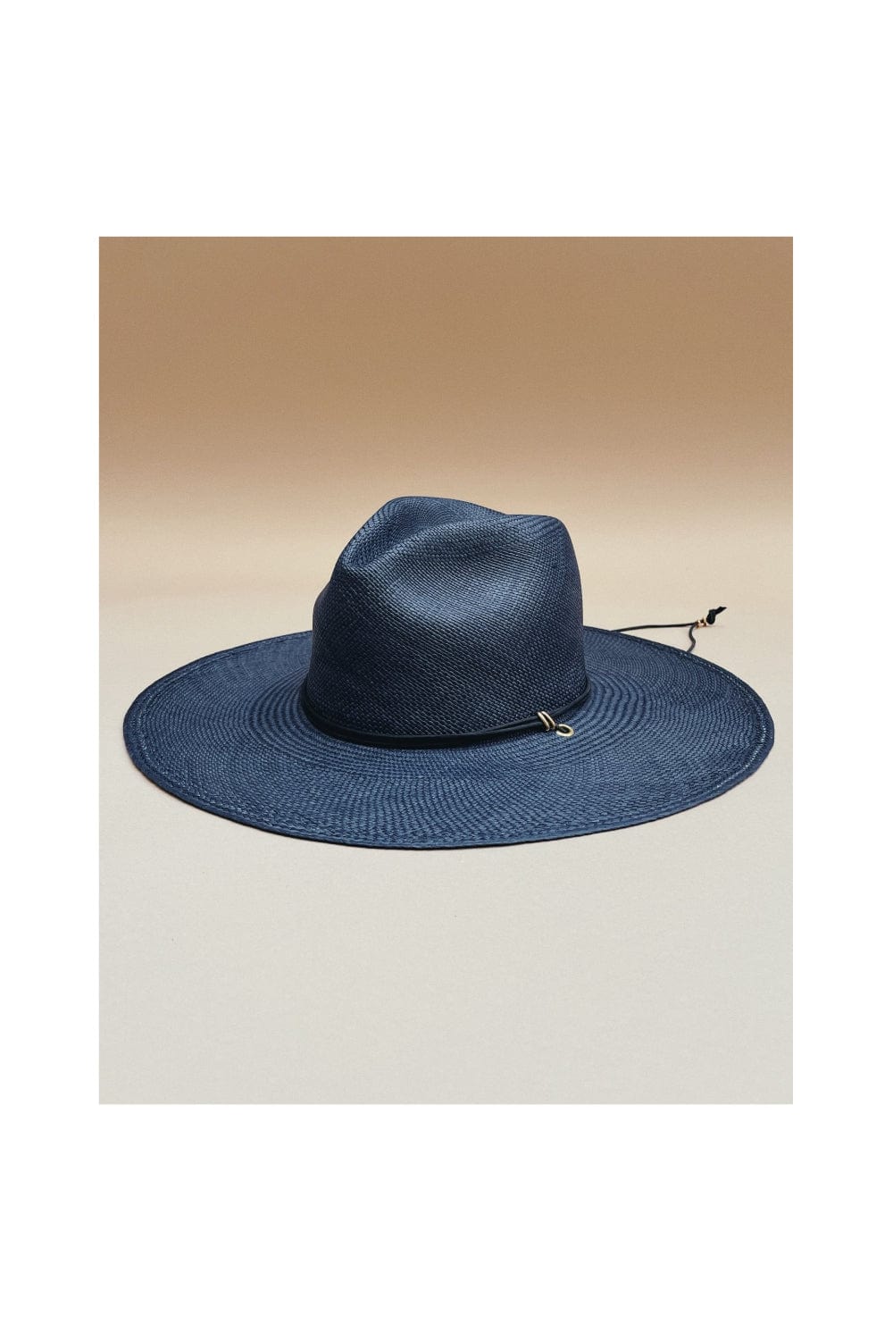 Van Palma - Chapéu de Palha Sonny 2 Azul Marinho/Natural