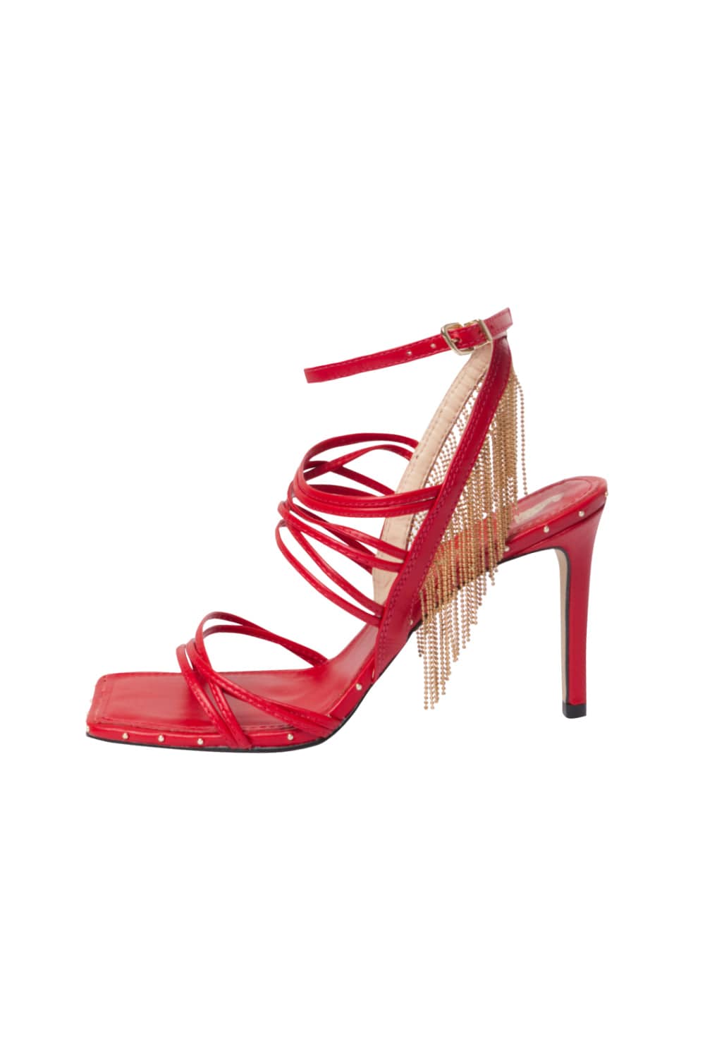 Le Borô - Sandália Bangs Vermelho