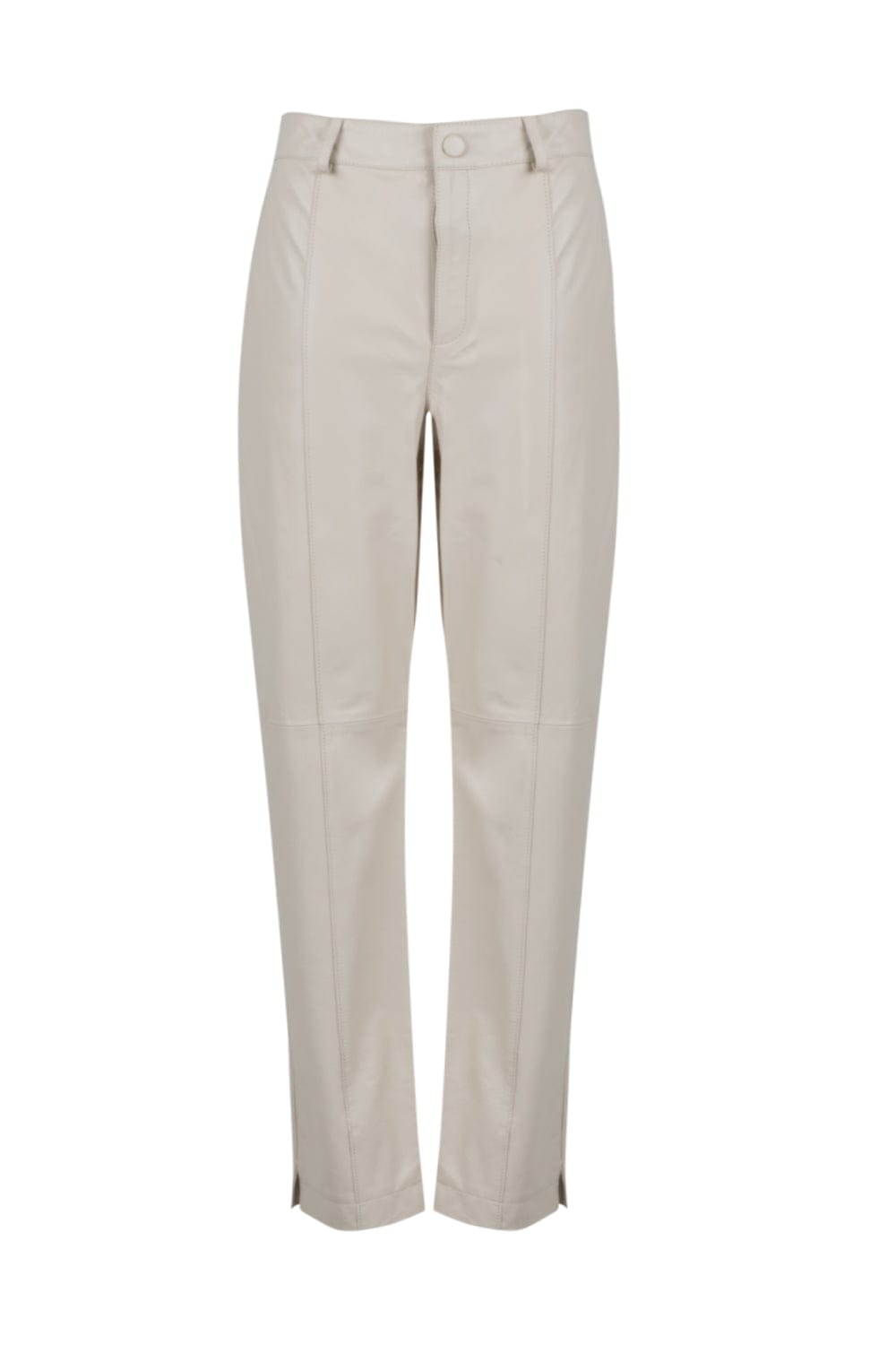 Madre Reina - Calça Couro Betina Off White