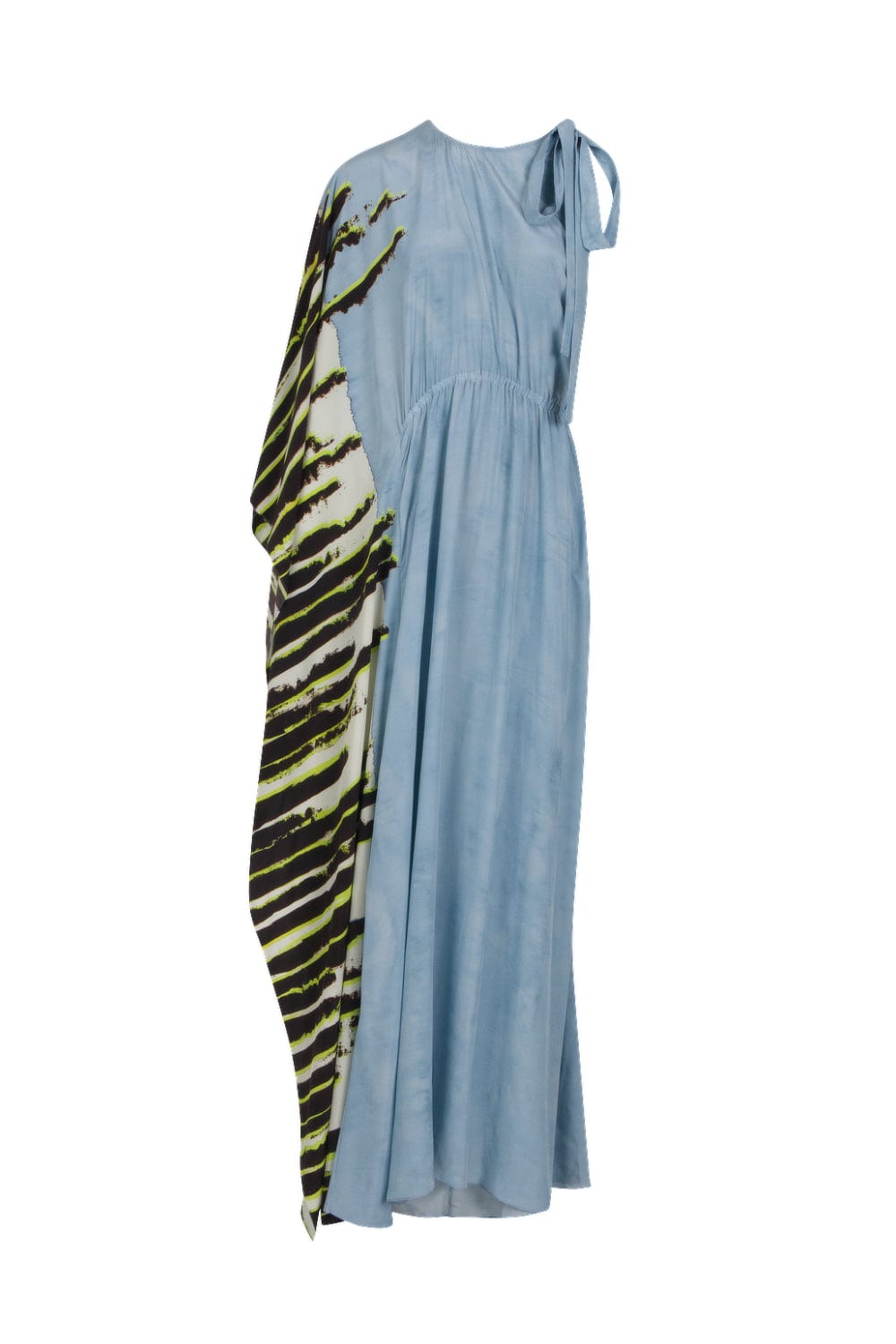 Lenny Niemeyer - Vestido Longo Assimétrico Amarração Seda