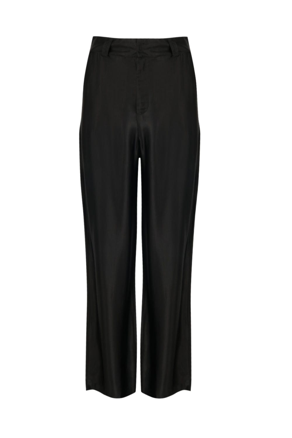 L'Cecci - Calça Alfaiataria L'Cecci Acetinada Preto