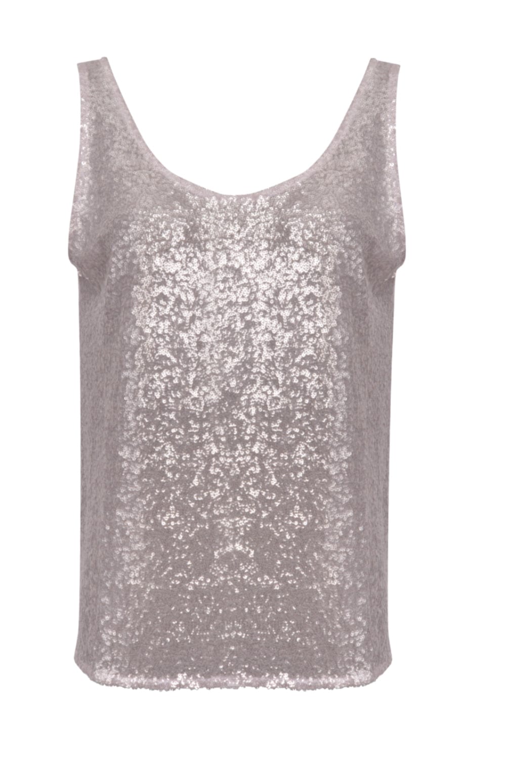 Access - Blusa Alça Fina de Paetês