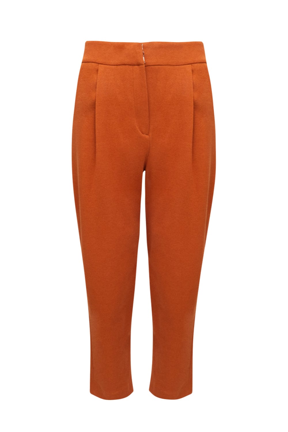 Lenny Niemeyer - Calça Malha com Pregas Marrom