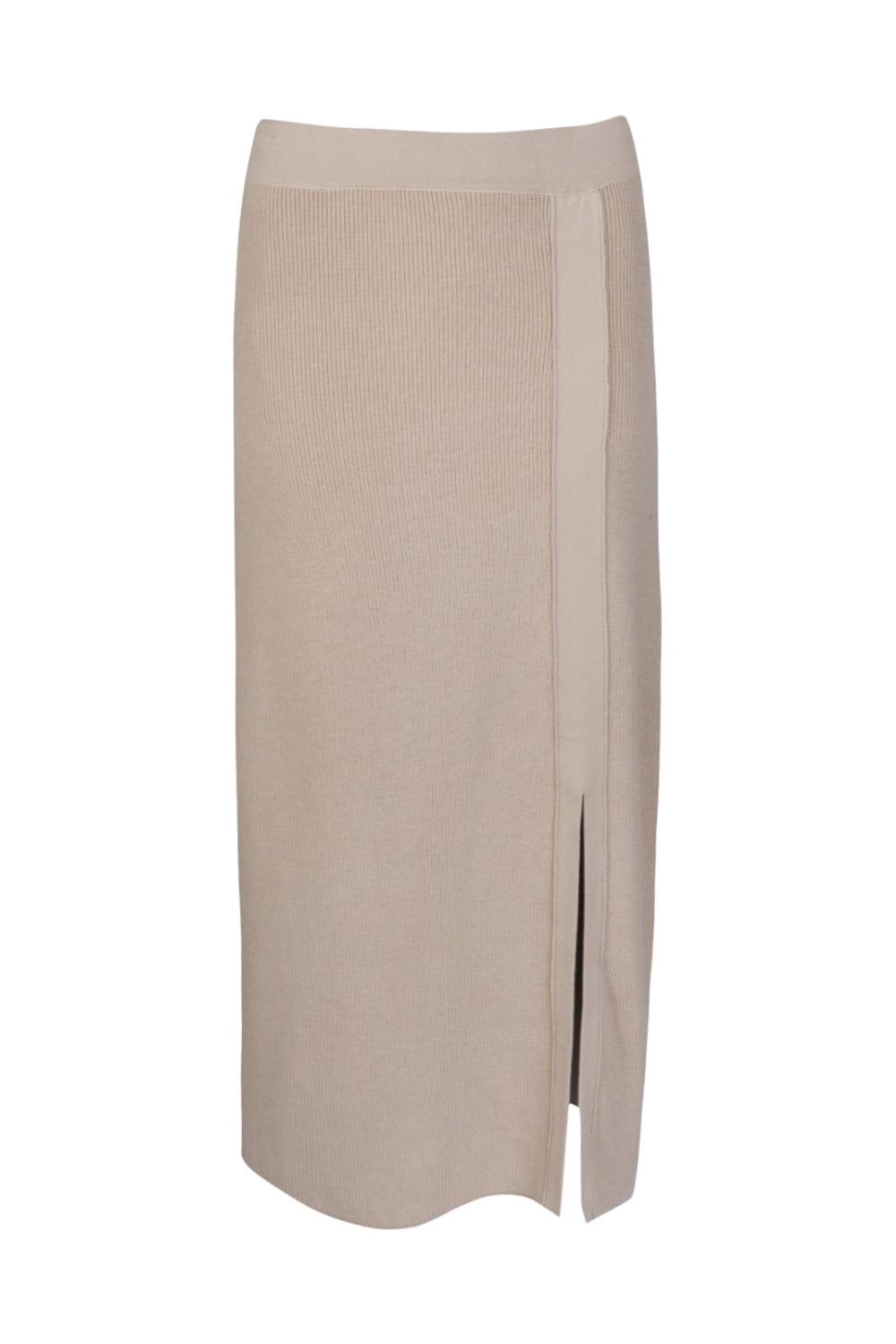 Viviane Furrier - Saia Midi em Tricot Ponto Pérola