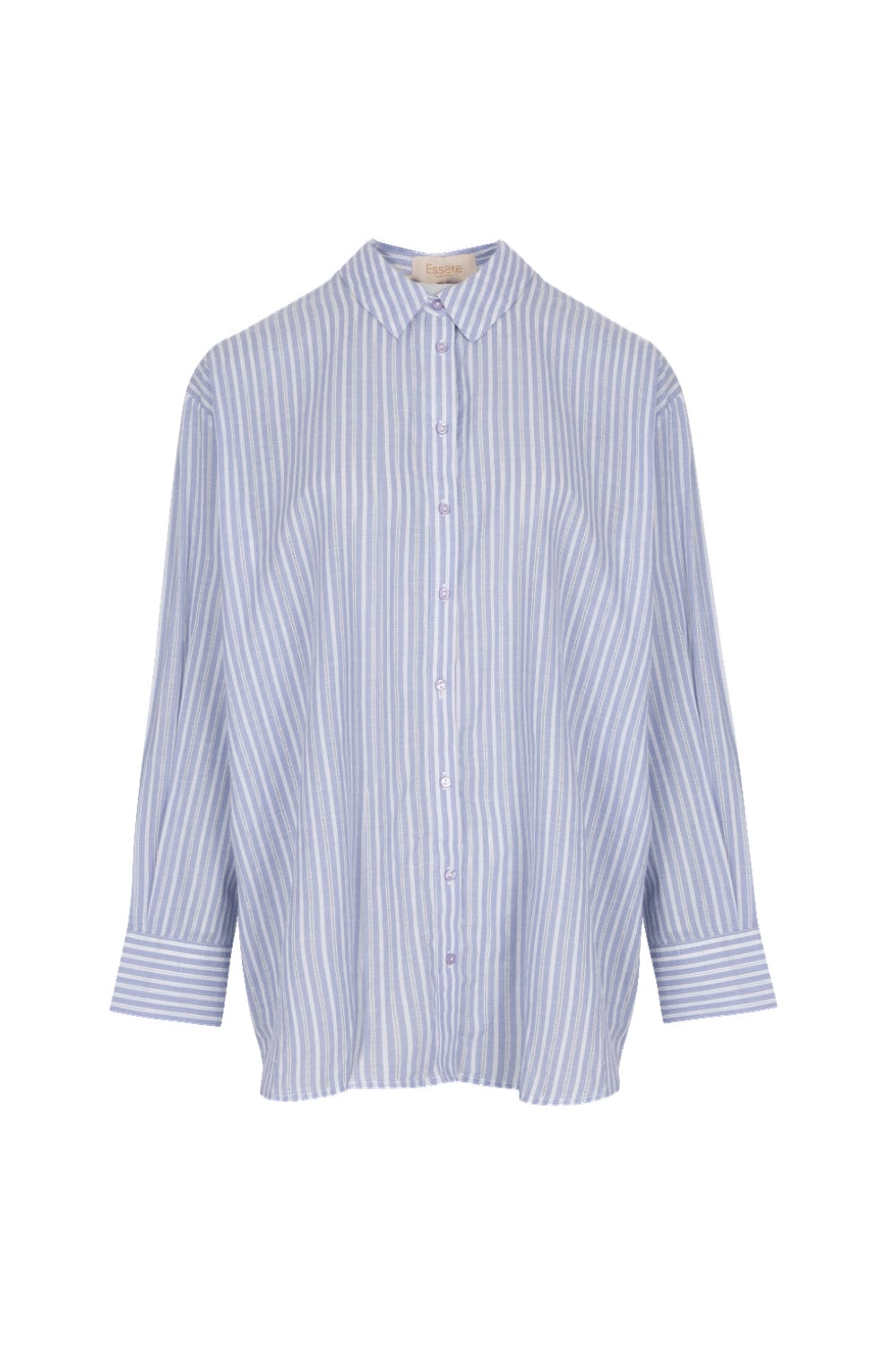 Essere Italiano - Camisa Manga Longa Listras Azul