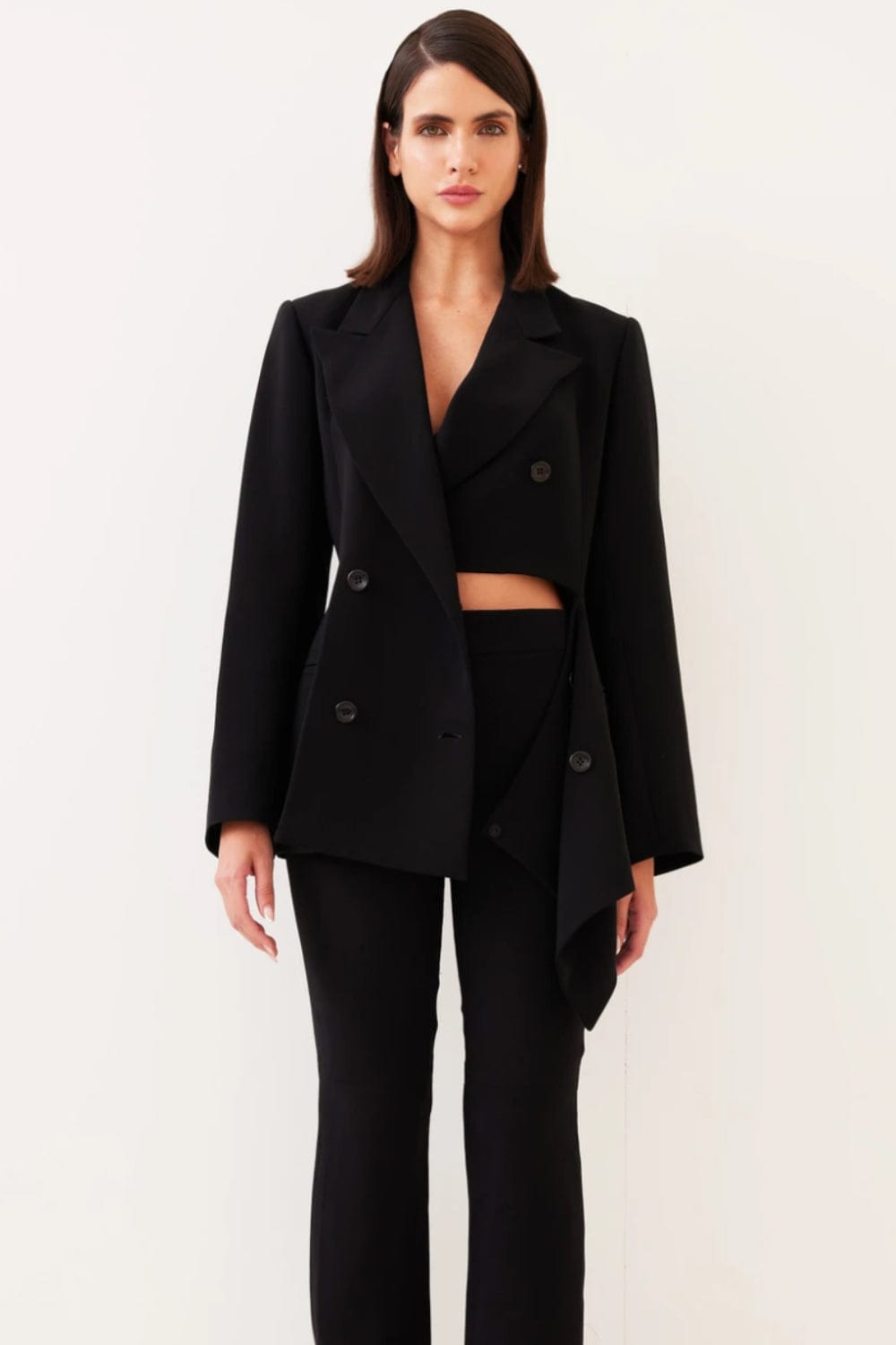 Glória Coelho - Blazer Smoking B668 Preto