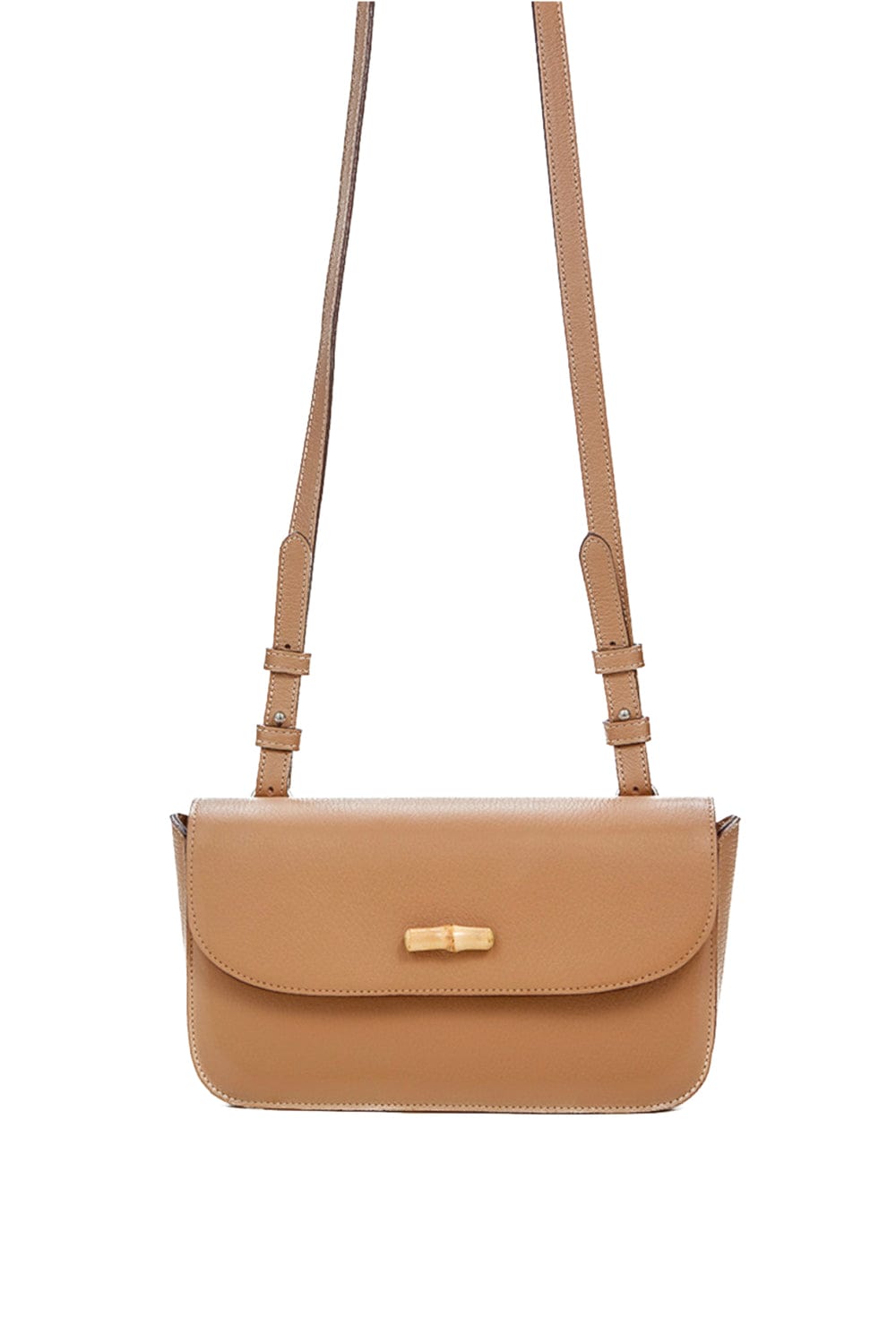 Glorinha Paranaguá - Bolsa Laura Couro Bege Argila