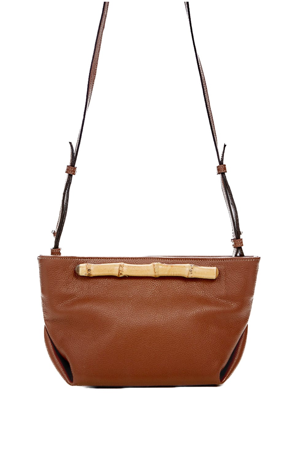 Glorinha Paranaguá - Bolsa Carteira Diana Couro Marrom