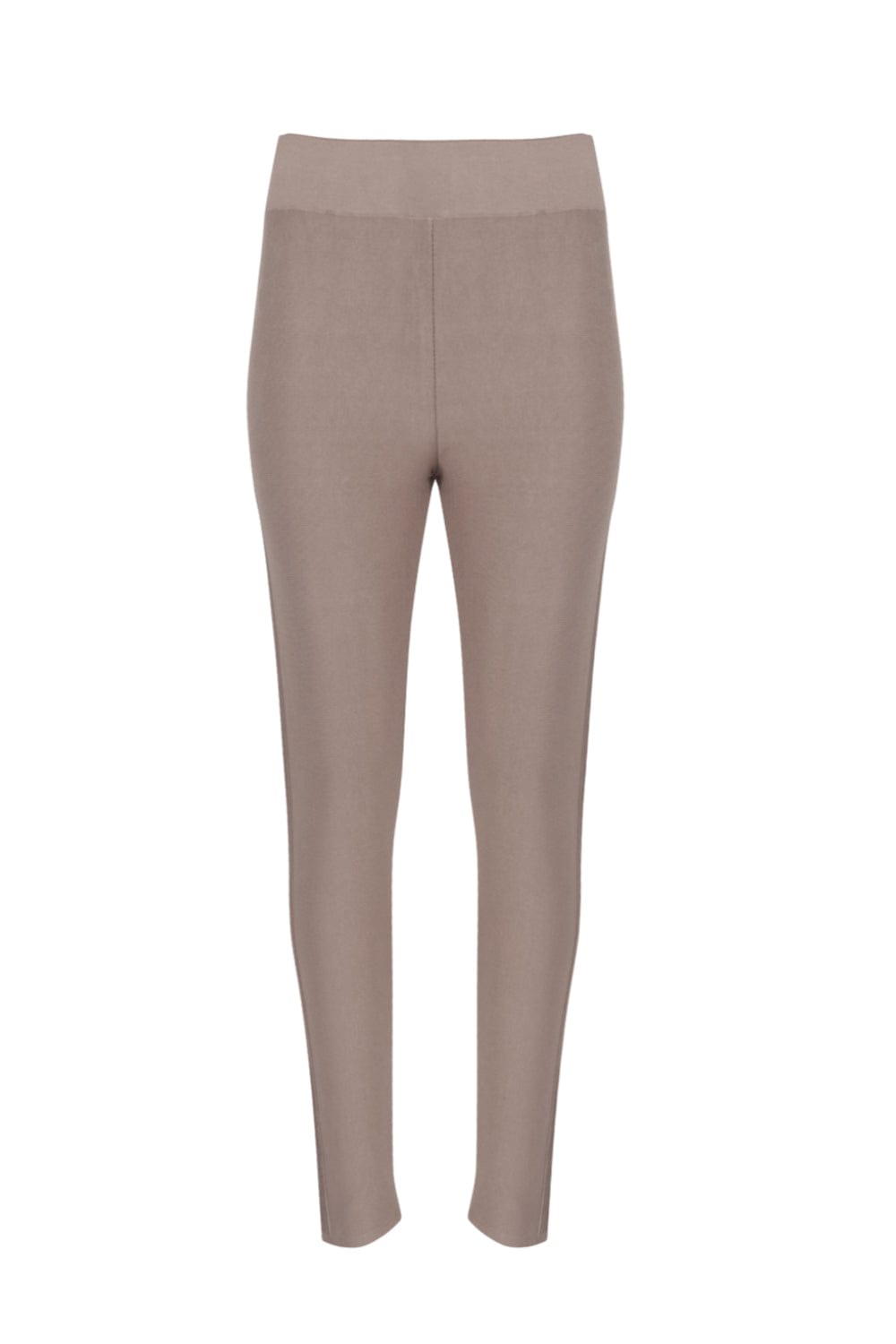 Viviane Furrier - Calça Fuseau Tricot Crômio Fendi