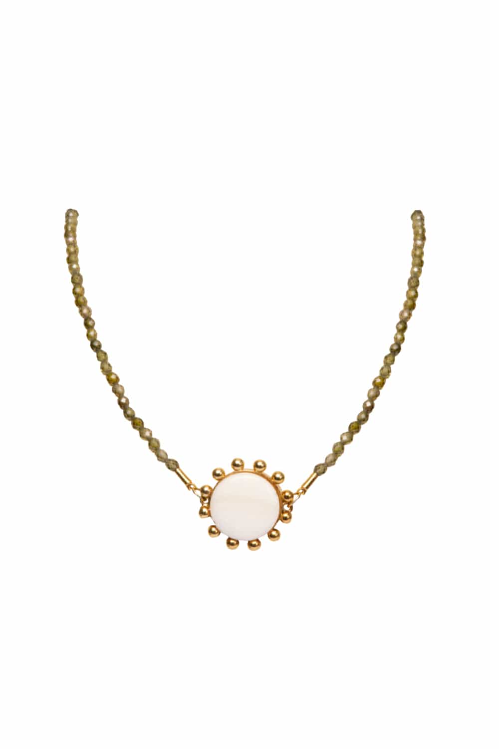 Palone Design - Colar Zirconia Madrepérola