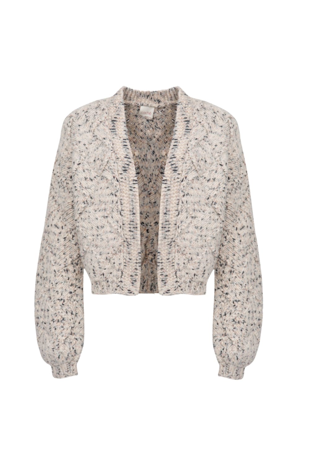 Caché - Cardigan Curto Sara Tricot Aberto