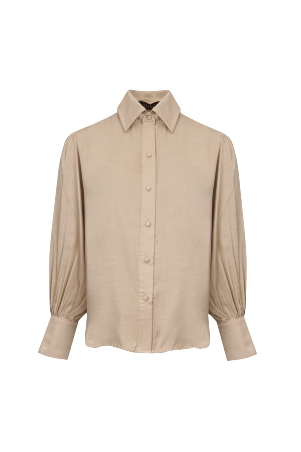 Tissé - Camisa Manga Longa Leta Bege