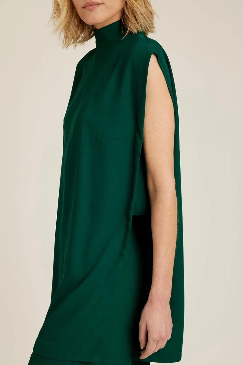 Lenny Niemeyer - Blusa sem Manga Gola Alta Floresta