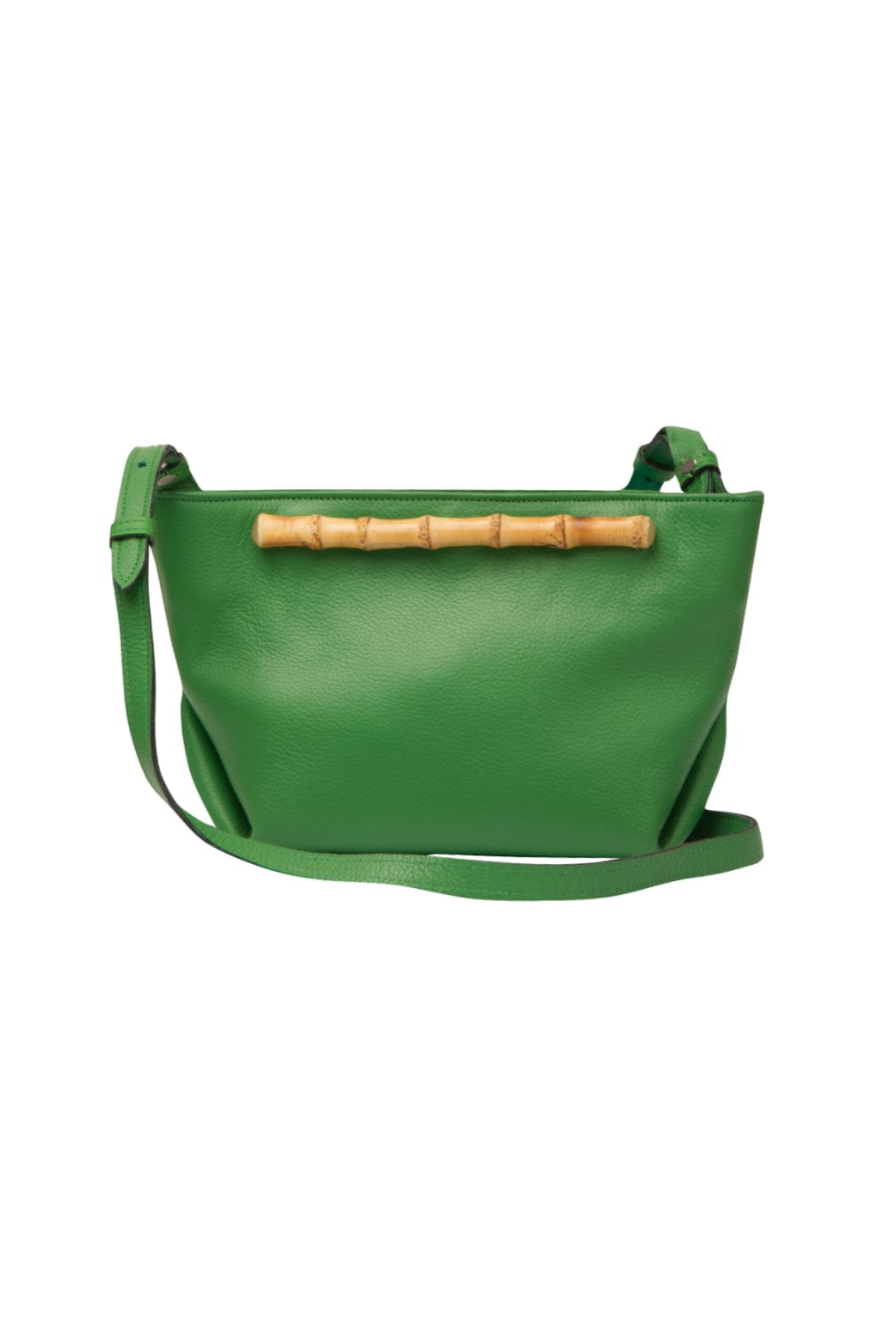 Glorinha Paranaguá - Bolsa Carteira Diana Couro Verde