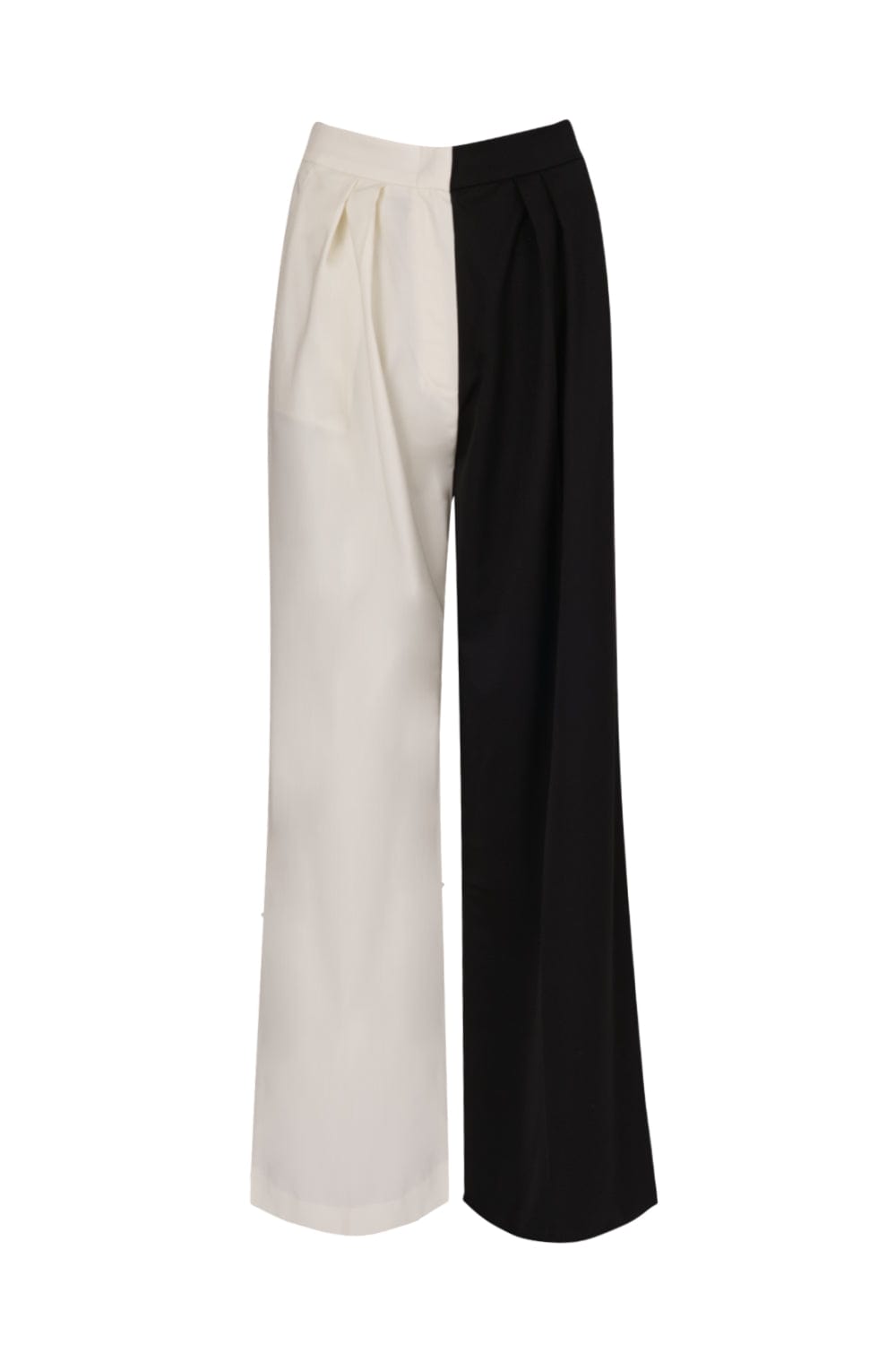 M Marquise - Calça Pantalona Ade Preto/Branco