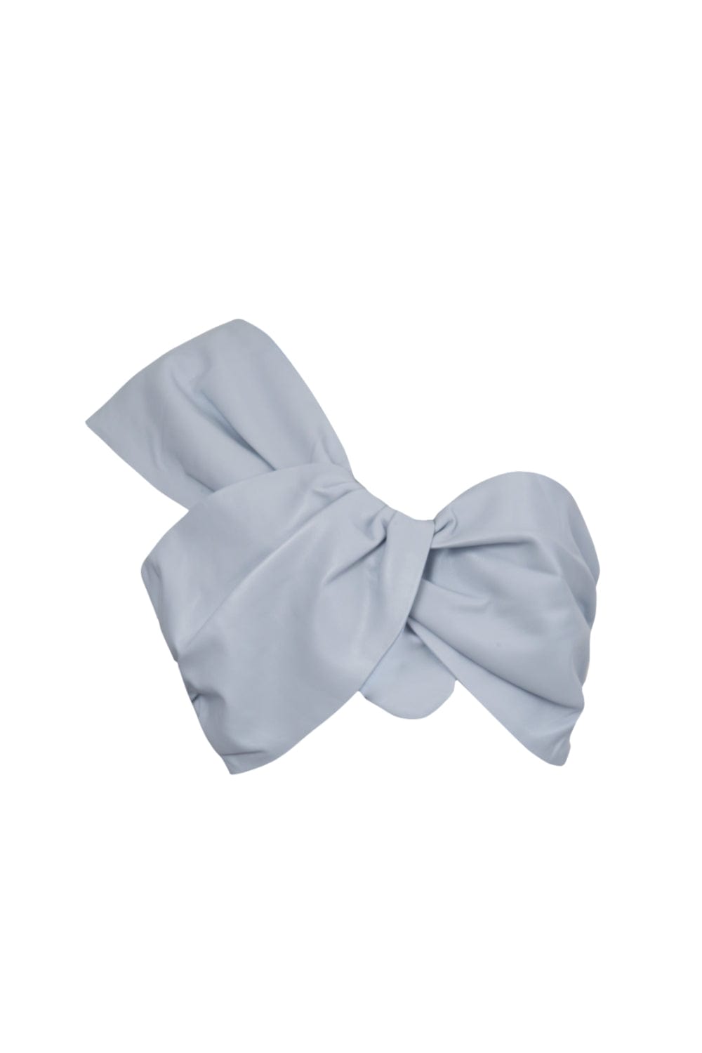 Lamarque - Top Couro Jolie Azul Claro