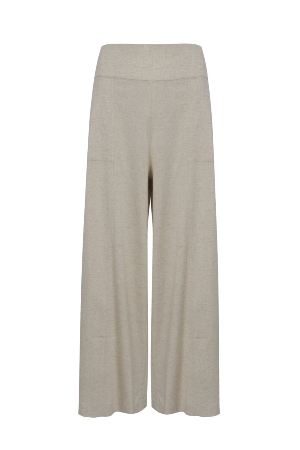 MOB - Calça Pantalona Cós Largo Bolsos Frente