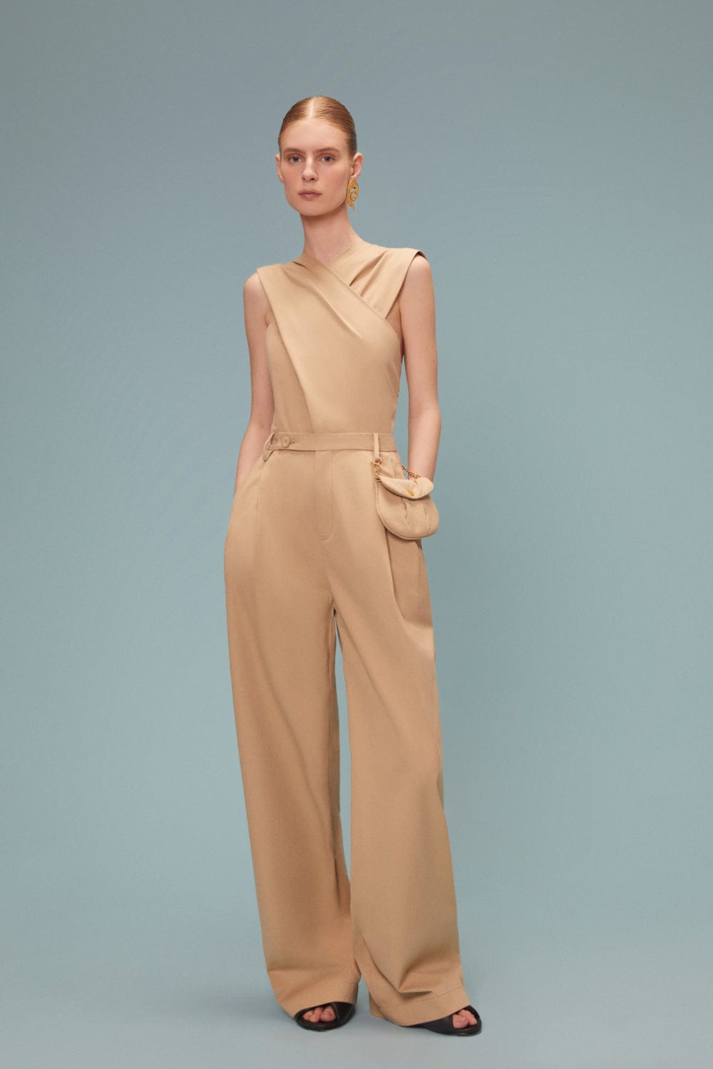 Coven - Macacão Algodão Premium Bola Corrente Caramelo